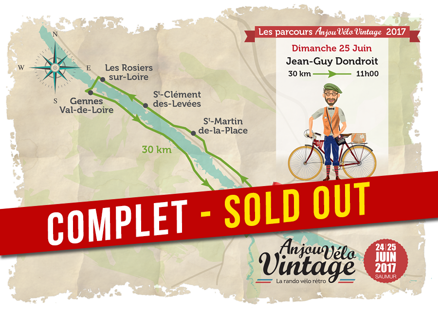 Le parcours 30 km Jean-Guy Dondroit est complet !  
